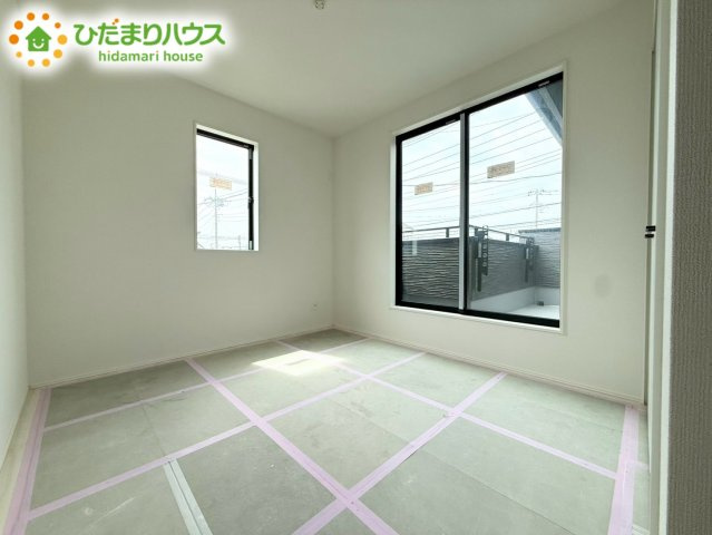 桶川市上日出谷南6期　新築戸建　グラファーレ01の洋室|２階洋室：5.25帖