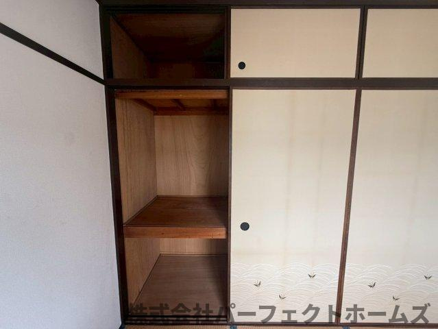 中宮第4住宅74号棟の収納|ちょっとした収納スペースも充実しています
