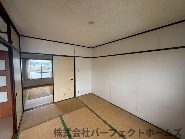 中宮第4住宅74号棟の和室|畳の上でゆっくりとくつろげる和室です
