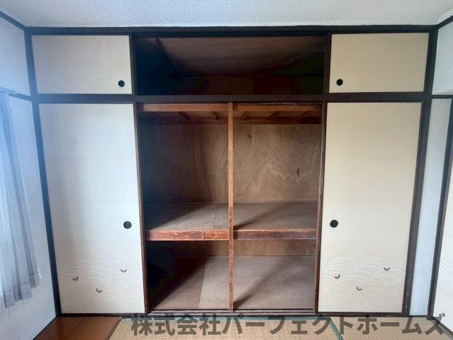 中宮第4住宅74号棟の収納|収納スペース豊富です