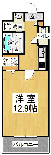 エスペーロ神田の間取り