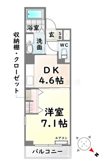 【間取り】 | メゾン・ド・ヴェール【名古屋市賃貸・オートロック】