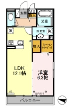 ラフレーズ（川越）の間取り