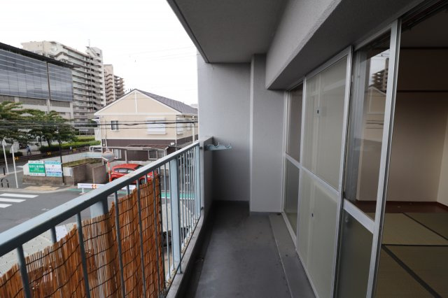 第一東雲マンションのバルコニー