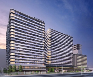 【外観】 | SRC造のがっちりとした建物。