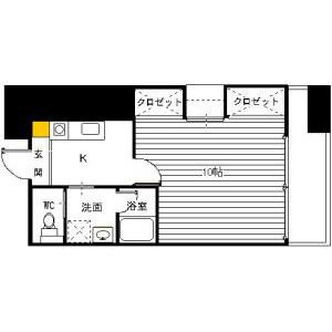 第7マルヤビル博多の間取り