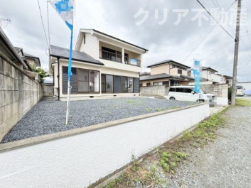 【外観】 | 前橋市粕川町再生住宅　全室洋室＋2台並列