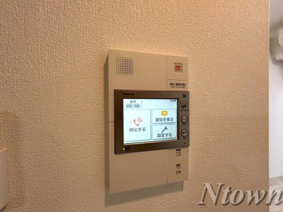 【セキュリティ】 | エステムコート名古屋栄プレシャス | モニター付きインターフォンです