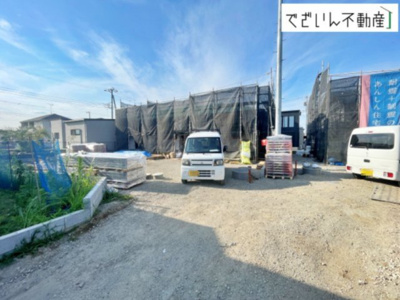 【外観】 | CRADLE GARDEN加須市下高柳 第3　【平屋】新築住宅 | ≪1号棟≫
現地(2026年7月撮影)
