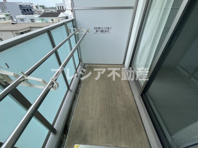 CODE西宮甲子園口（旧ブランTAT甲子園口）のバルコニー
