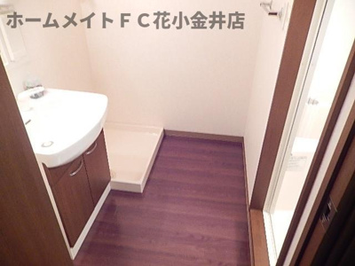 【独立洗面台】 | フォレストヴィラⅢ | 脱衣所