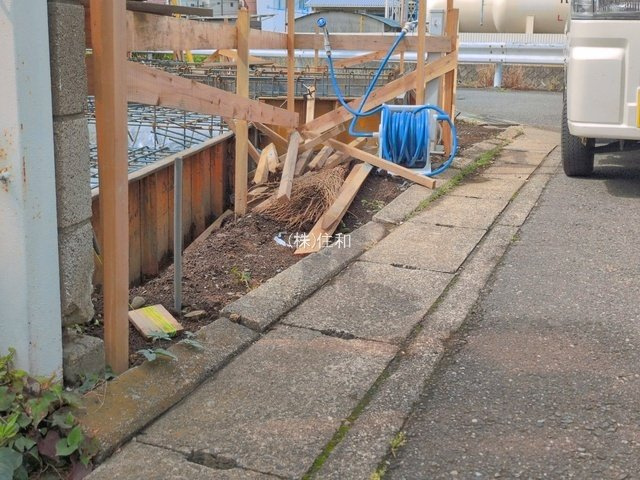 【新築分譲住宅】志木市上宗岡第１期の前面道路含む現地写真