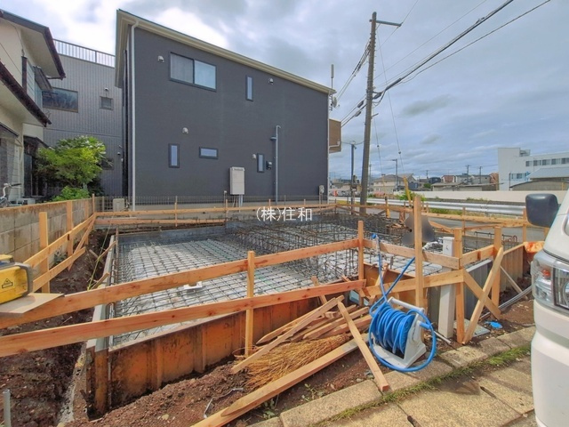 【新築分譲住宅】志木市上宗岡第１期の前面道路含む現地写真