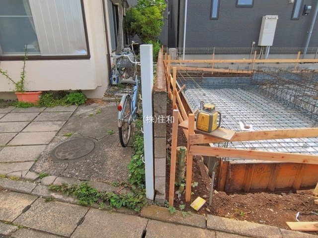 【新築分譲住宅】志木市上宗岡第１期の前面道路含む現地写真