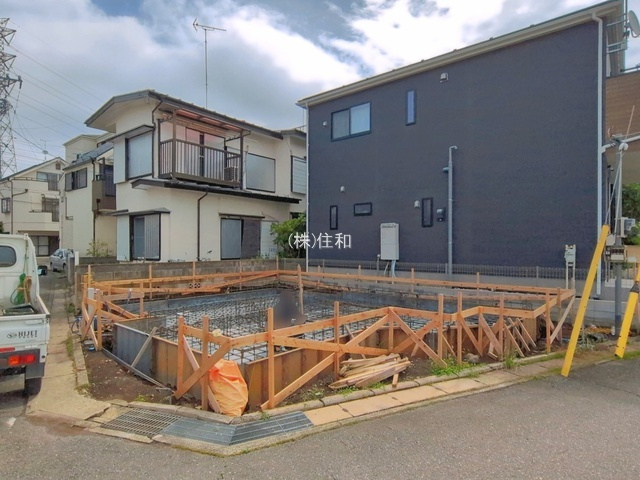 【新築分譲住宅】志木市上宗岡第１期の前面道路含む現地写真