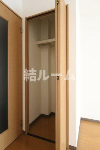 板橋区宮本町のアパートの収納