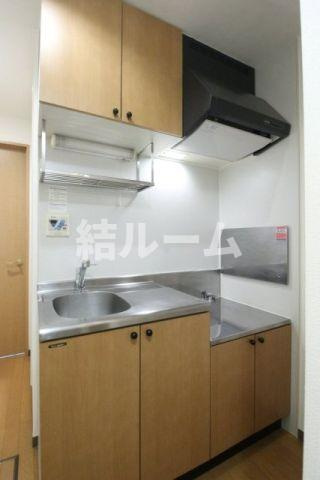 板橋区宮本町のアパートのキッチン