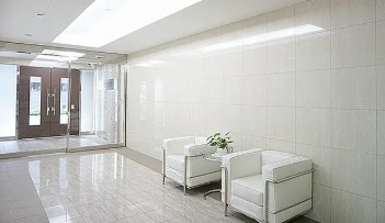 ネストピア博多シティ　東住吉小学校区のロビー|ネストピア博多シティ