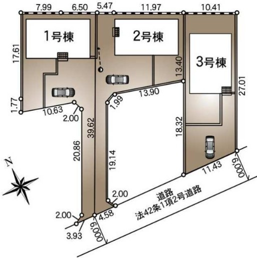【間取り】 | CRADLE GARDEN加須市下高柳 第3　【平屋】新築住宅
