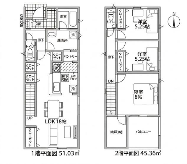 【間取り】 | 東海市加木屋町第37　4号棟【仲介手数料０円】