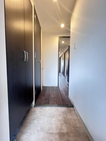 大阪市都島区高倉町１丁目の賃貸マンションの玄関