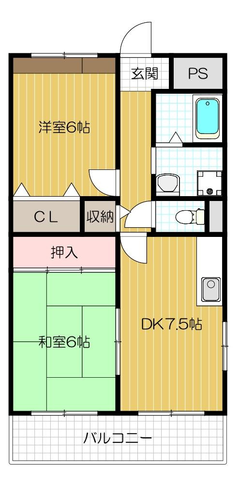 サンロイヤルの間取り