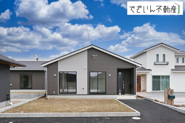 【外観】 | CRADLE GARDEN加須市下高柳 第3　【平屋】新築住宅 | ≪3号棟≫
現地(2026年9月撮影)