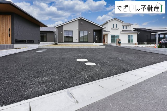 【外観】 | CRADLE GARDEN加須市下高柳 第3　【平屋】新築住宅 | ≪3号棟≫
現地(2026年9月撮影)
