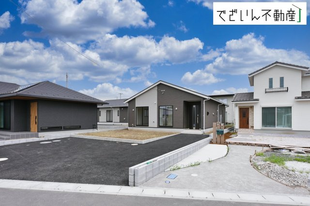 【外観】 | CRADLE GARDEN加須市下高柳 第3　【平屋】新築住宅 | ≪3号棟≫
現地(2026年9月撮影)
