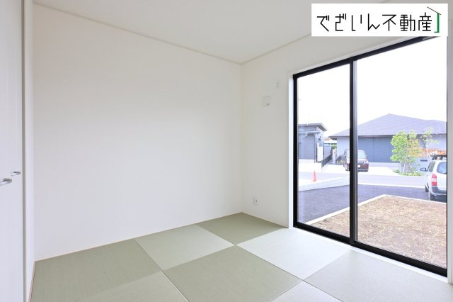 【和室】 | CRADLE GARDEN加須市下高柳 第3　【平屋】新築住宅 | ≪3号棟≫
現地(2026年9月撮影)
