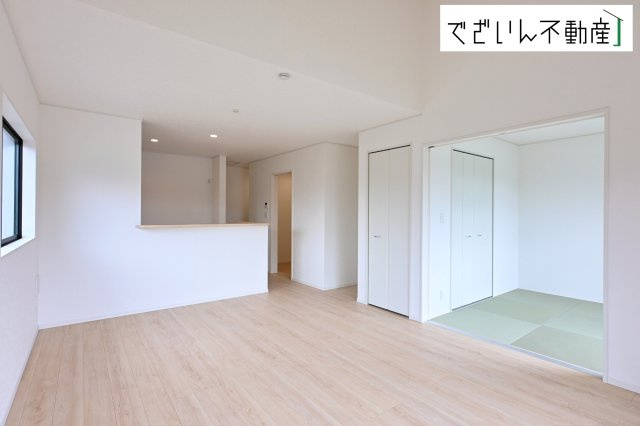 【居間・リビング】 | CRADLE GARDEN加須市下高柳 第3　【平屋】新築住宅 | ≪3号棟≫
現地(2026年9月撮影)