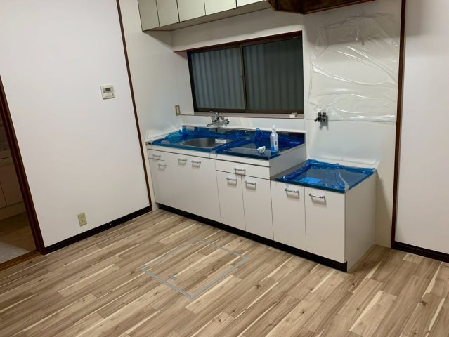 秋吉戸建のキッチン