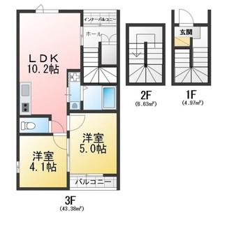 【間取り】 | AVANTIASage中島新町