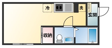 【間取り】 | Forte Higashi-koenji 