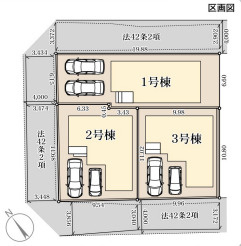 リーブルガーデン南風原町津嘉山第6の区画図
