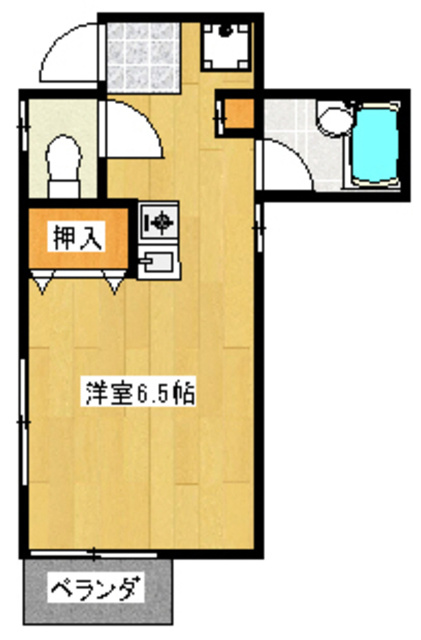 エステート王子神谷の間取り|2面採光の角部屋です！