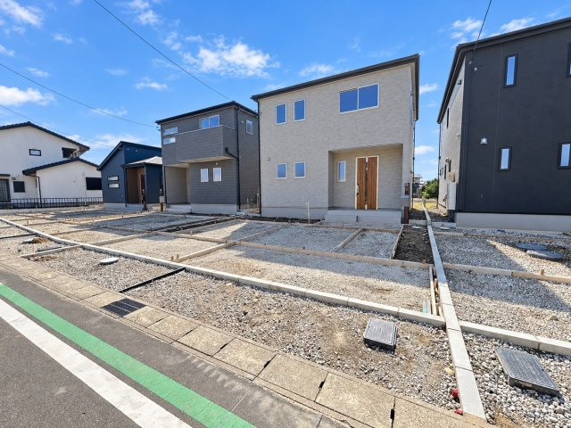 リーブルガーデン　一宮市春明　全4区画分譲の外観|「現地（2026年9月15日）撮影」　
■全体写真　
■ヤマダ不動産　株式会社リライフ　