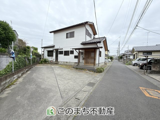 KEM宇都宮市鶴田町1期　中古戸建の前面道路含む現地写真|前面道路含む現地写真
