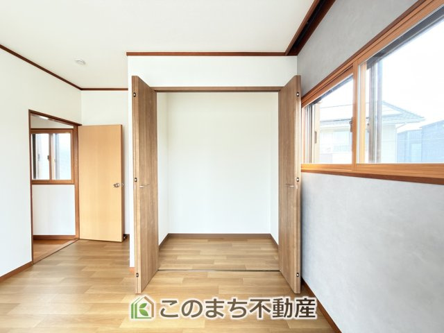 KEM宇都宮市鶴田町1期　中古戸建の収納|各居室に収納付で住みやすさにこだわっています♪