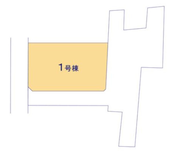 中野町第1　1号棟の区画図|物件の区画図になります。