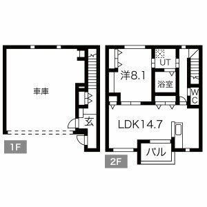 【間取り】 | Pacifica　ShonanA棟