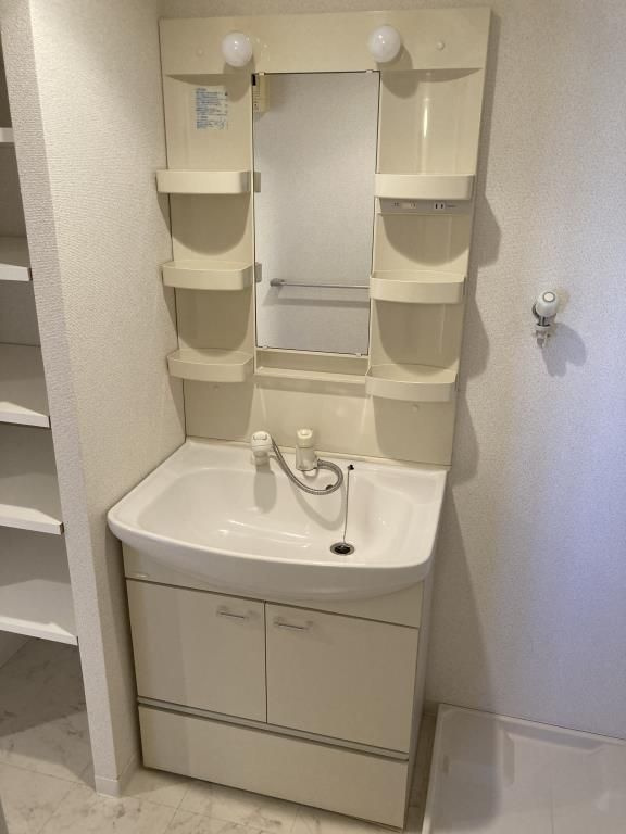 エクセレント東町の独立洗面台