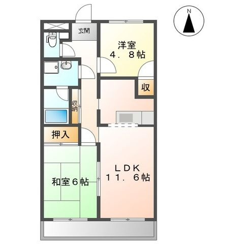 ベルエアーの間取り