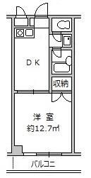 【間取り】 | グランデ国立(グランデクニタチ)