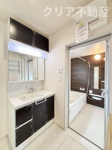 【独立洗面台】 | みどり市大間々町新築平屋　3(4)LDK＋ロフト付き！