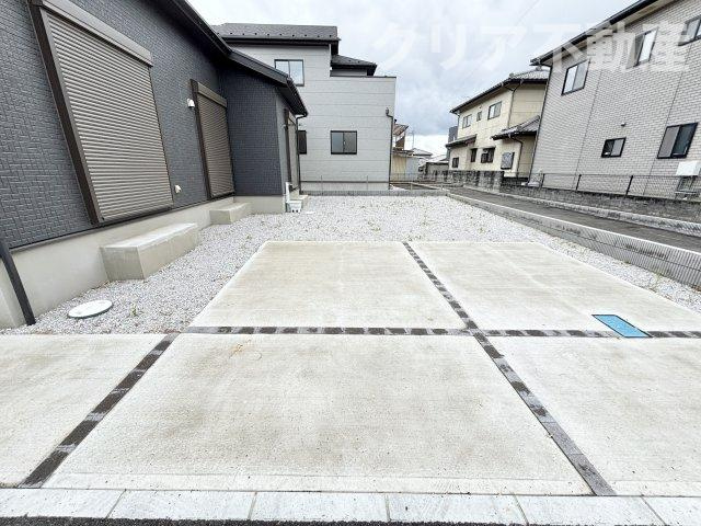 【駐車場】 | みどり市大間々町新築平屋　3(4)LDK＋ロフト付き！