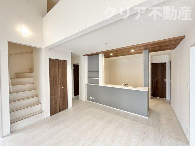 【居間・リビング】 | みどり市大間々町新築平屋　3(4)LDK＋ロフト付き！