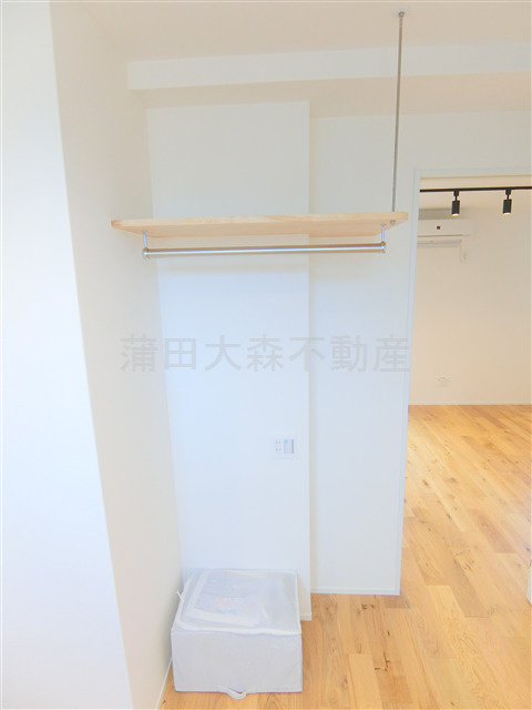 アピチェ池上の収納|オープンクローゼット