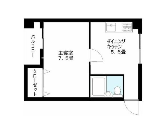 アゼリア赤坂の間取り