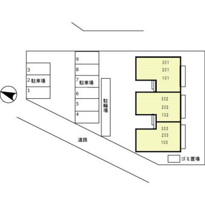 【区画図】 | ドエル本町